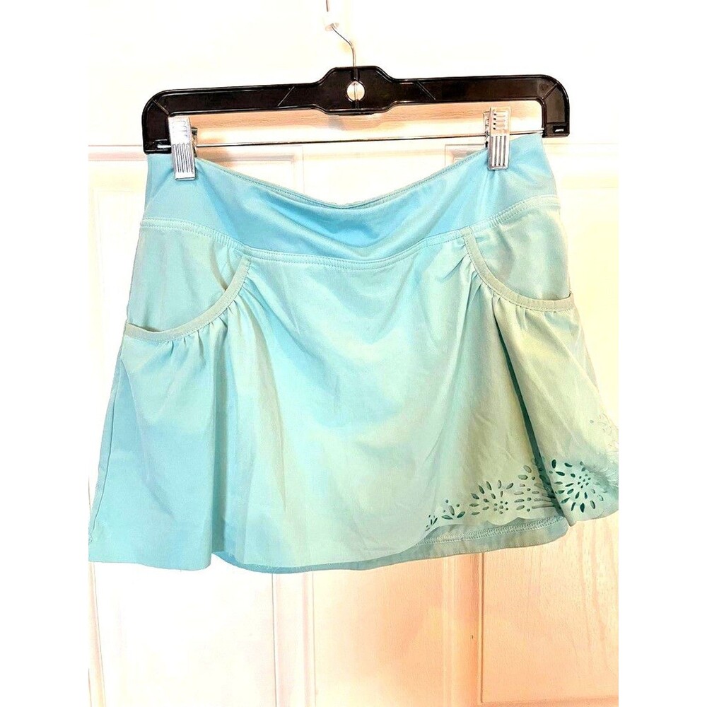 Athleta Pale Blue skort with cutouts  sz S